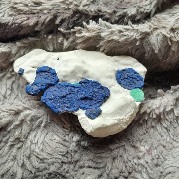 SOLD! Gorgeous Azurite Suns Specimen from Australia - Picture 4 of 5